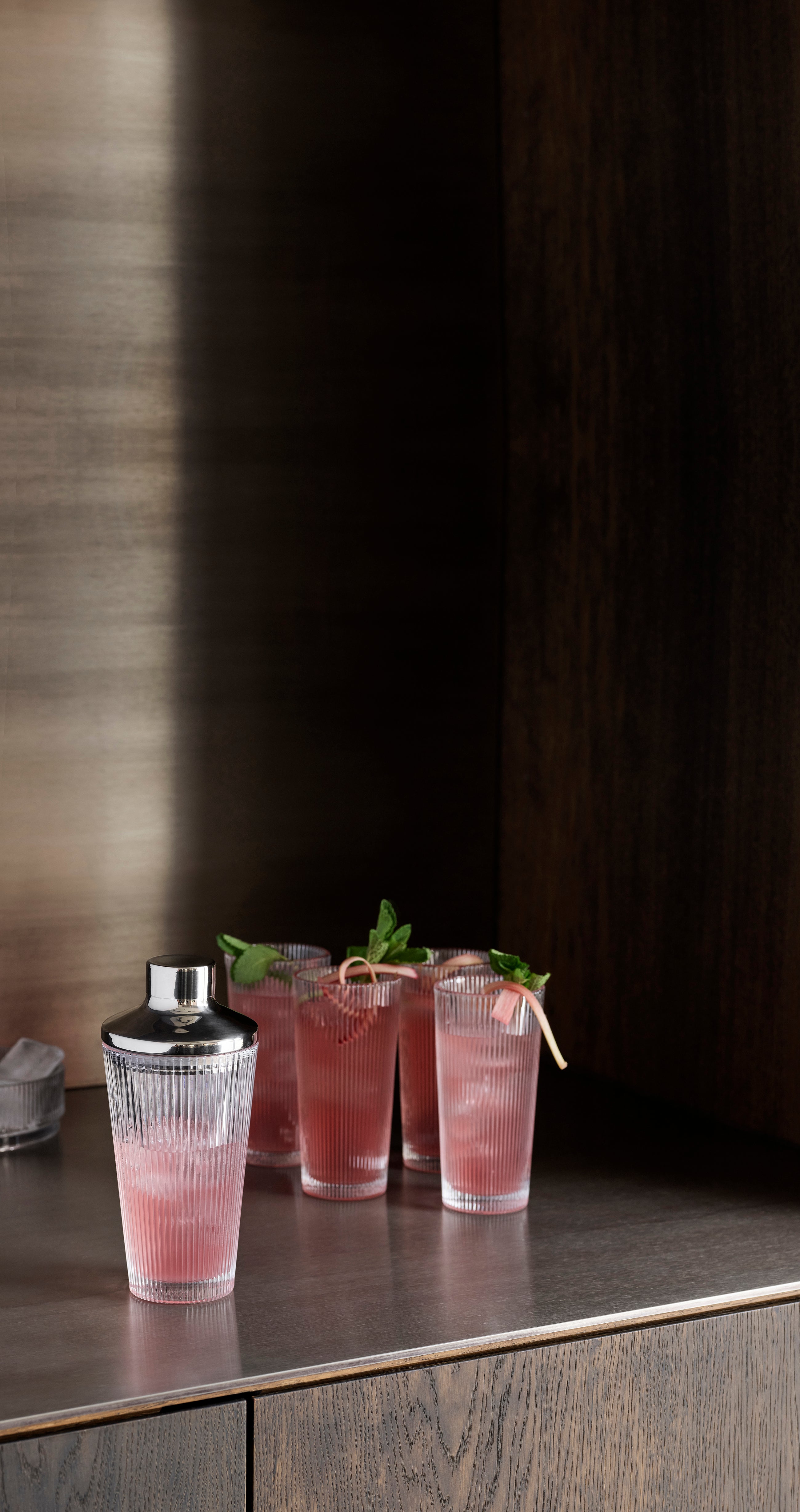 Pilastro cocktail shaker - klar